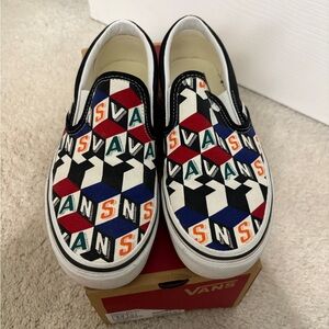 Vans Multicolor Slip-On Sneakers